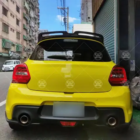 12 best sales suzuki swift rear spoiler - №11