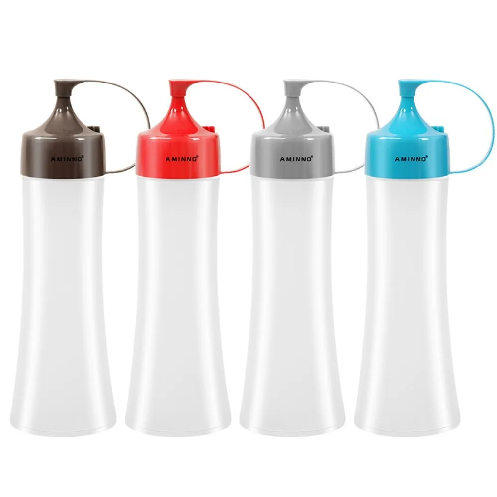 

Food Grade PE Squeeze Bottle for Kitchen Condiments Cream Salad Dressing Jam Sauce with Spout for Easy Dispensing