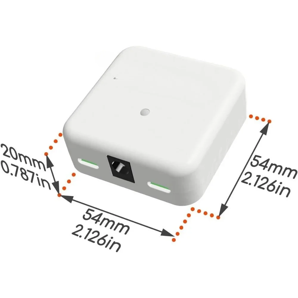 

2 WiFi and Bluetooth Smart Garage Door opener With sensor and power adapter.