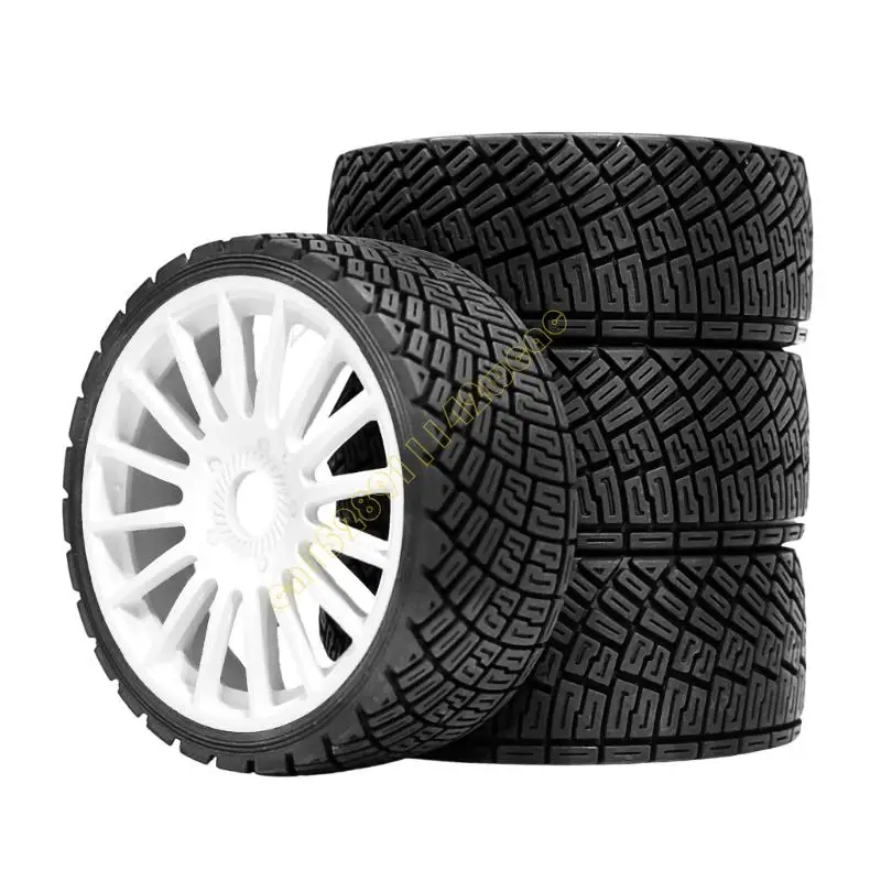 

Set of Remote Control Crawlers Car Wheel Tires Detachable Fine Car Parts DXAD
