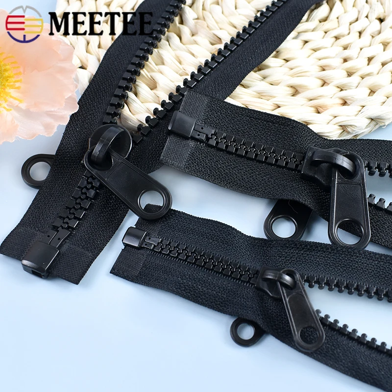 ميتي 5 # 8 # 10 # الراتنج السوستة 60-300 سنتيمتر الوجهين السيارات قفل سستة الإغلاق للحقائب خيمة البريدي طقم تصليح DIY بها بنفسك الخياطة اكسسوارات #2