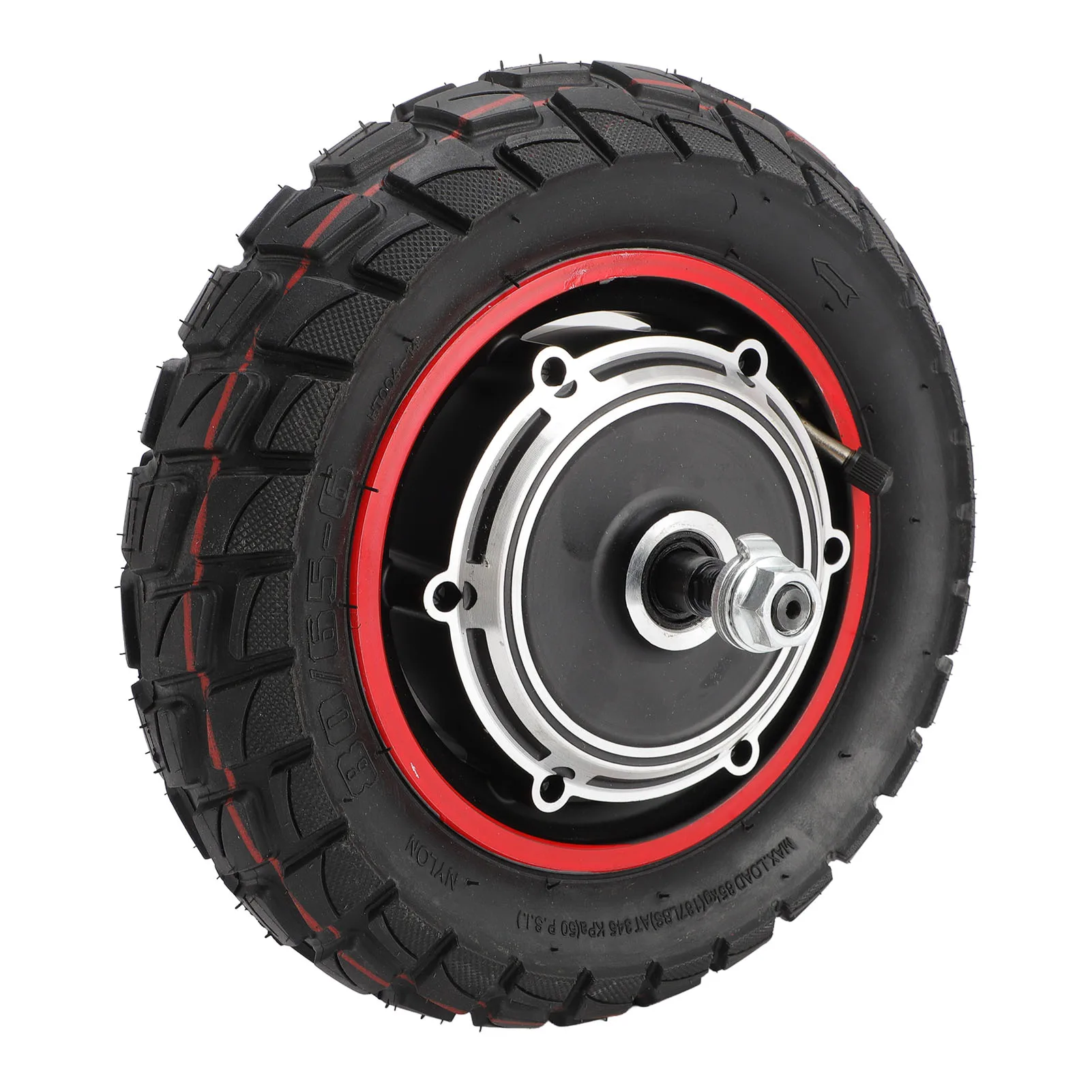 

Заднее колесо двигателя-концентратора электрического скутера для M4 M4pro 10-дюймового скутера 48 В 800 Вт, заднее колесо, прочная замена приводного двигателя с шиной