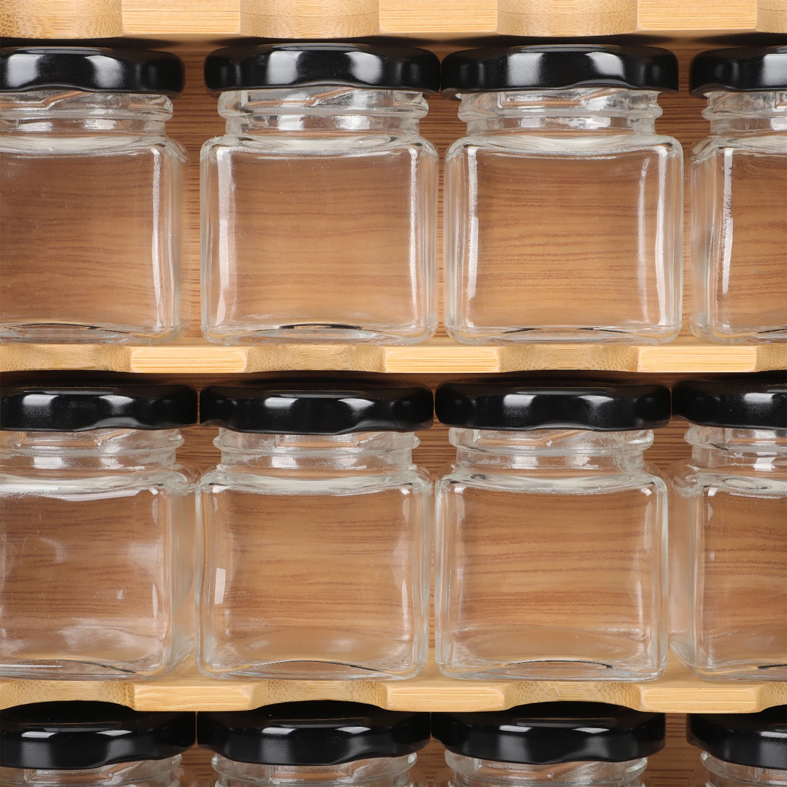 

1 Set Spice Storage Rack Multi Layer Seasoning Organizer Vertical Shelf Kitchen Cabinet Condiment Jar Stand Wall Mounted