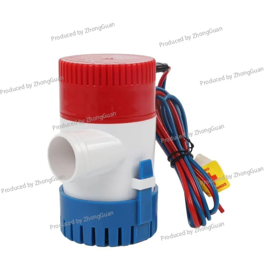 Bilge Pump, Marine Drainage Pump, DC Submersible Pump, Micro Water Pump 1100gph Gallon RV Water Supply Pump