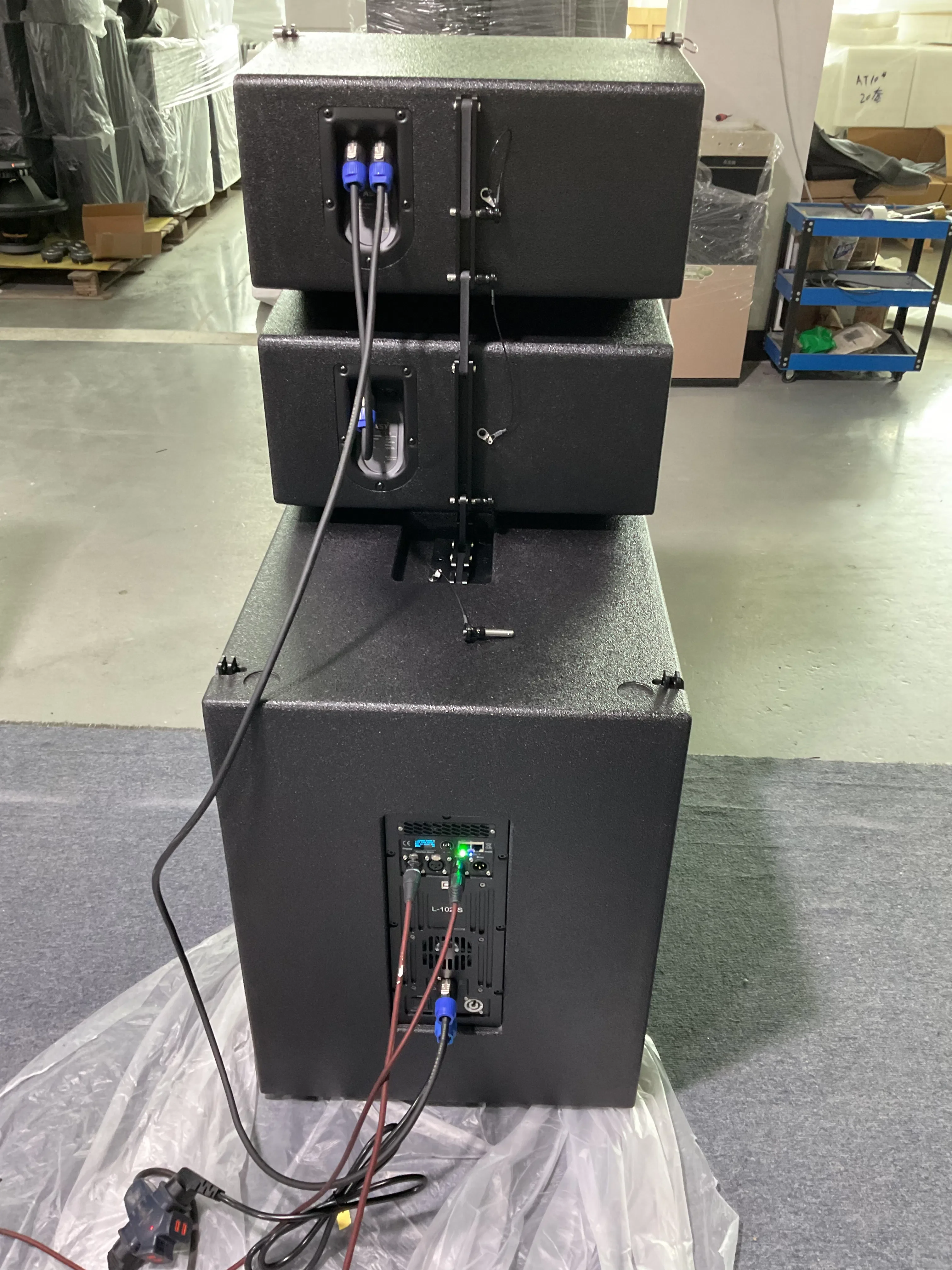 Professional Active Line Array Speaker Excellent Sound for Stage Performance