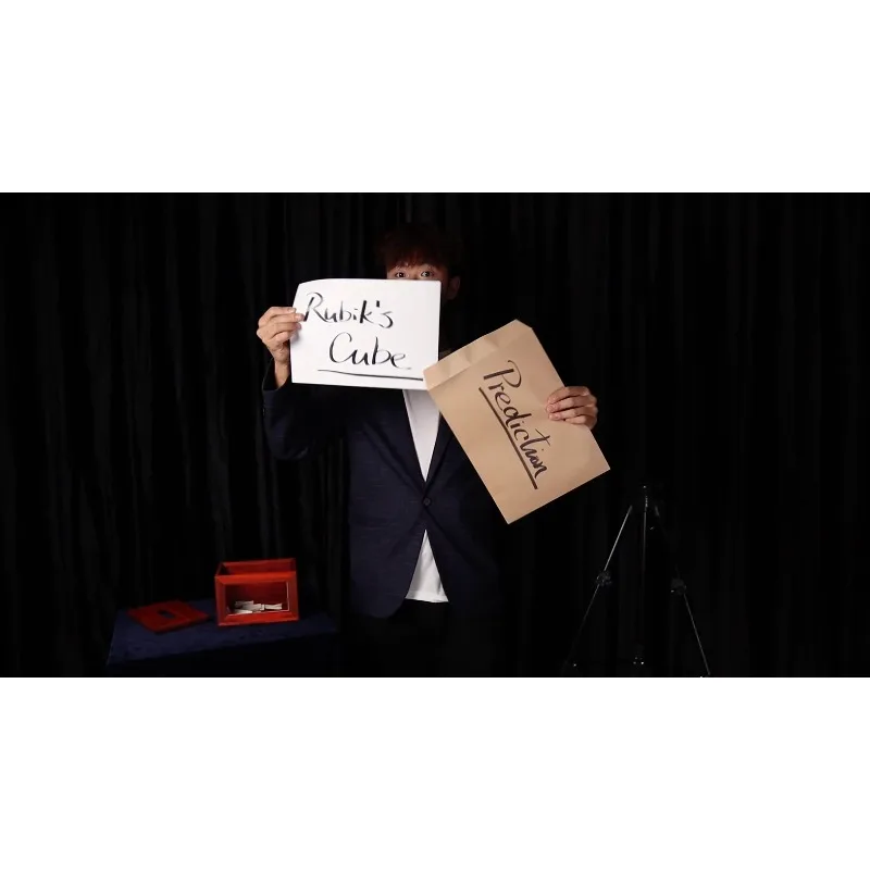 صندوق البليت الخشبي الكمي - الوهم العقلية للتحايل للسحرة مرحلة الخدع السحرية دعائم القراءة العقلية #4