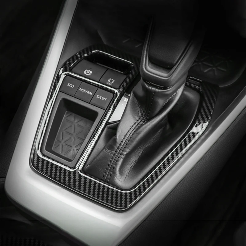 لتويوتا RAV4 XA50 2019 2020 2021 2022 2023 2024 2025 الهجين سيارة والعتاد التحول لوحة مقبض غطاء الداخلية حامي ملصقات الكسوة