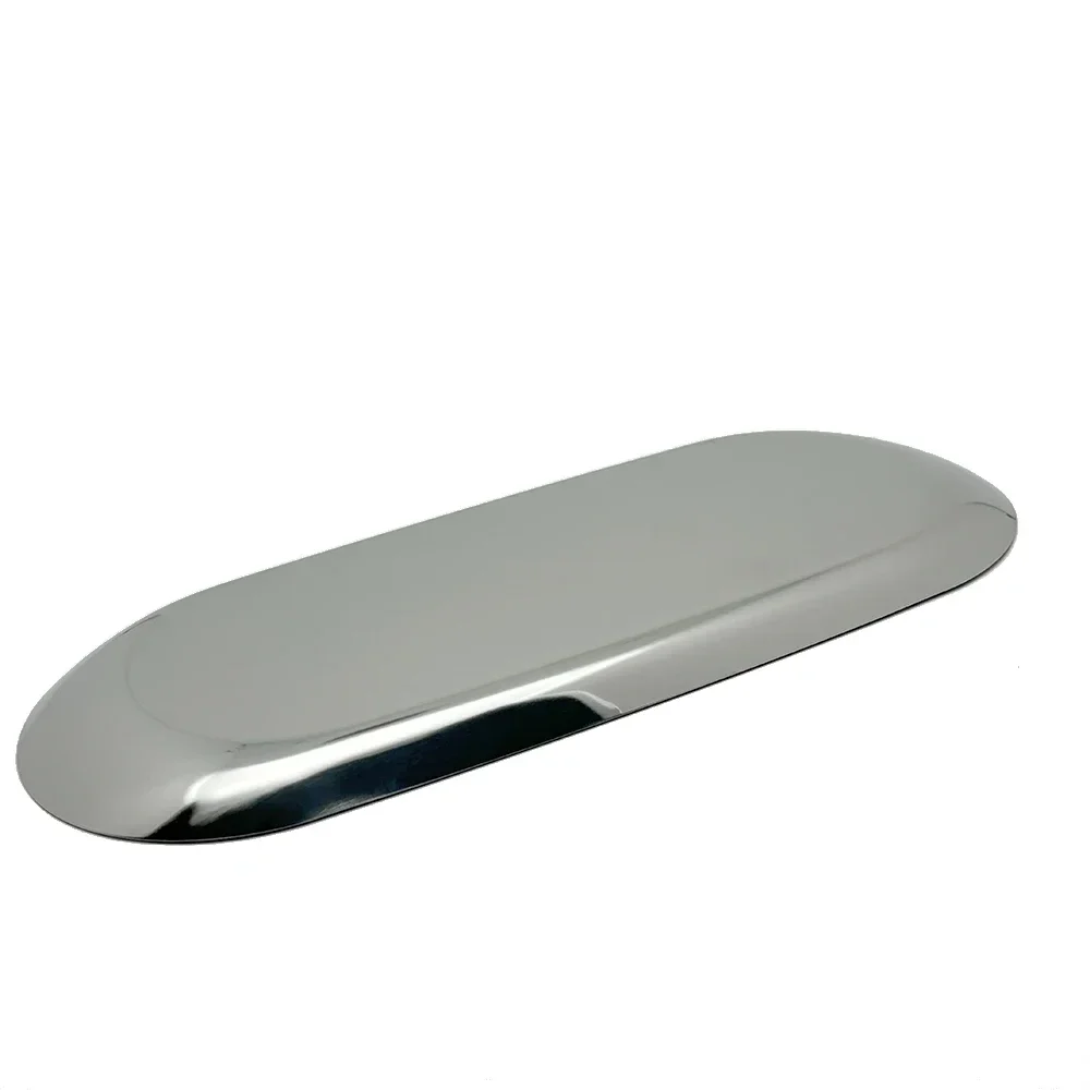 Dental Stainless Steel Medical Tray Rectangular Disinfection Plate Metal Placement Box Dentistry Lab Instrument Tray