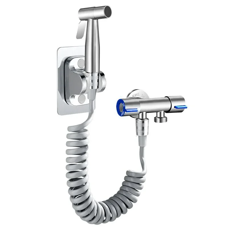 Handheld Bidet Sproeier Set 304 Roestvrij Stalen Spuitpistool Douche Handheld Toilet Bidet Kraan Sproeier Douchekop Zelfreinigend