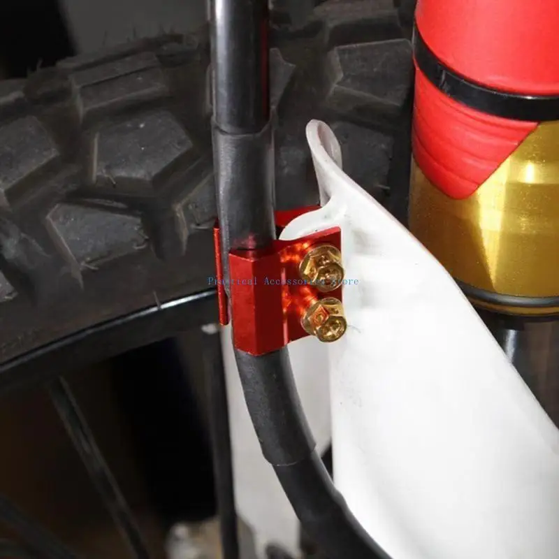 

U75E Brake Line Clamp Hose Guide For CRF/CR125/250/450R Oil Line Holder Cable Clamp