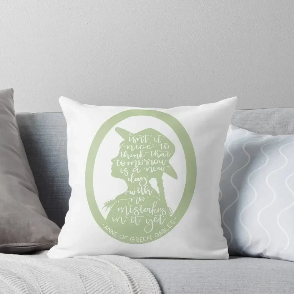 Anne of Green Gables Quote Throw Pillow Christmas Pillow Cases Sofas Covers pillow