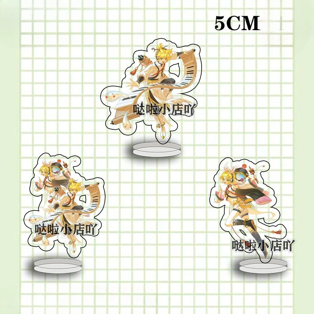 

Piapro Characters Acrylic Stand Figure Kagamine Rin Kagamine Len Anime Peripherals Cute Character Originality Desktop Ornament