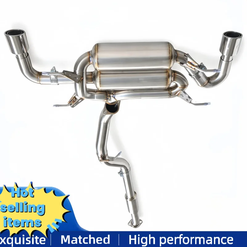 

Высокопроизводительная выхлопная система Cat-Back для Toyota GR86 GT86 2.4 2020-2024, нержавеющая сталь, глушитель, автозапчасти