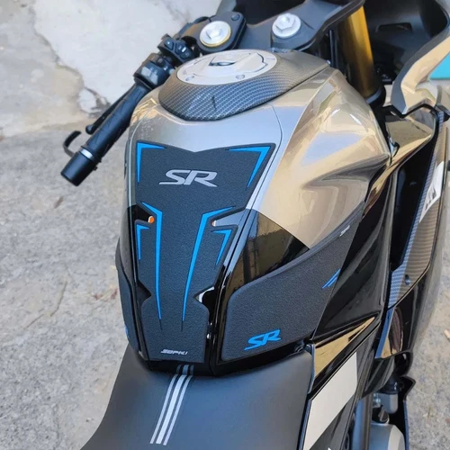 Imagen 2 del producto Apto para CFMOTO 250SR 250 SR 2021-2024 motocicleta antideslizante almohadilla de tanque de combustible Protector pegatina calcomanías Accesorios