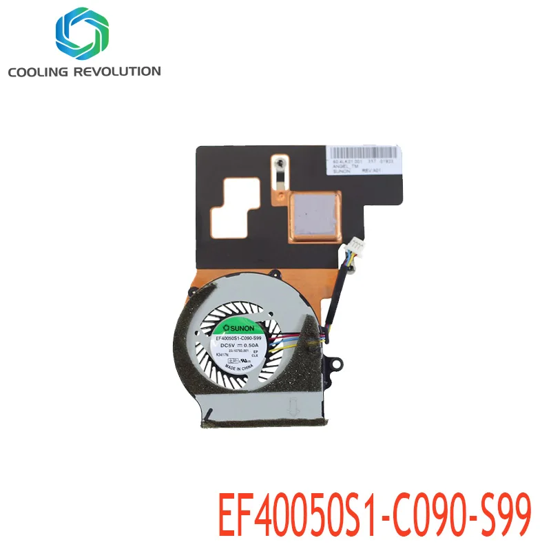 Laptop CPU Heat sink Fan EF40050S1-C090-S99 DC5V 0.50A 4Pin for Acer V5 V5-122P 60.4LK01.001