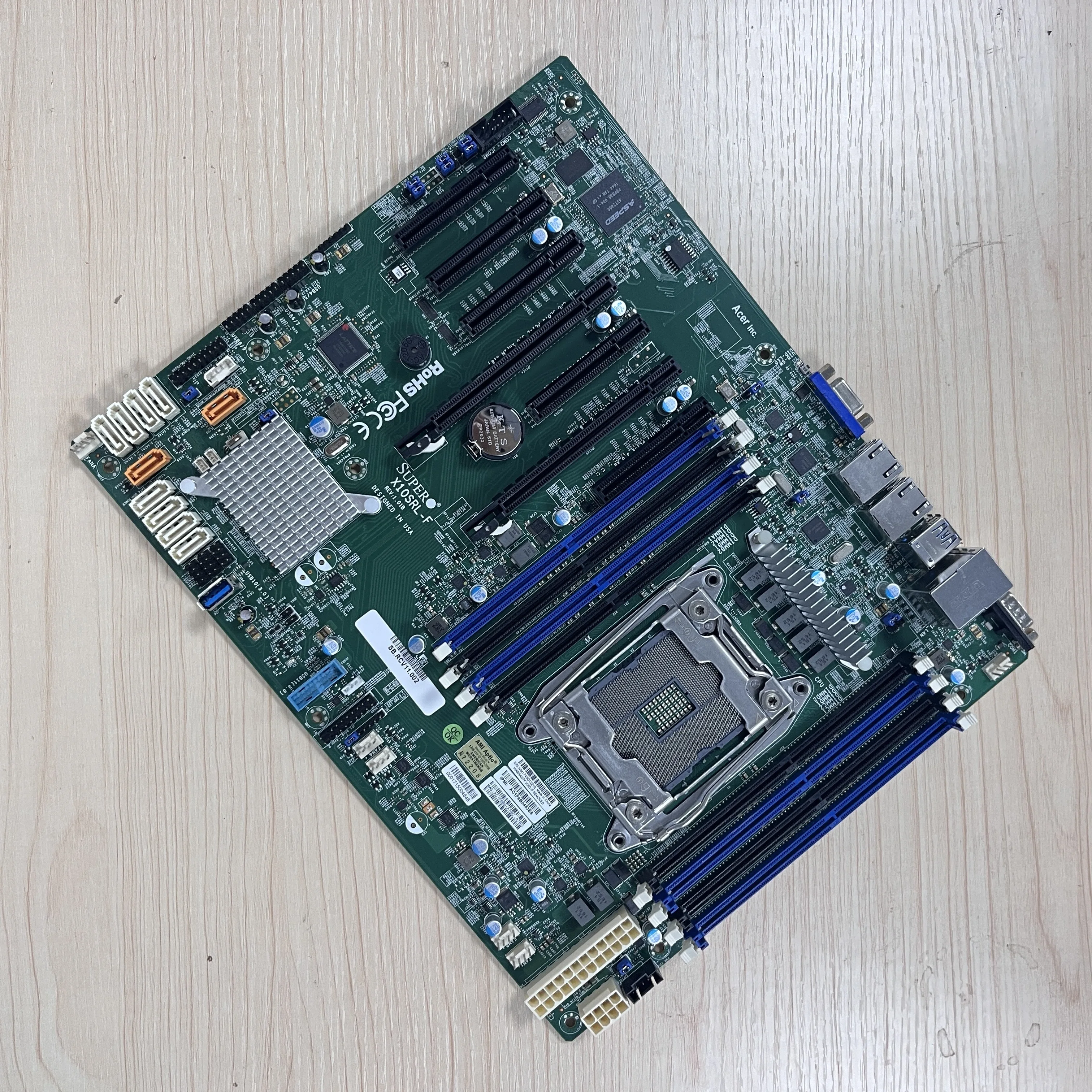 슈퍼마이크로 X10SRL-F C612 마더보드 LGA - E5 2699 V4 리뷰 및 가격