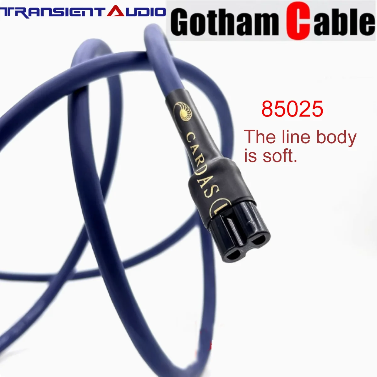 TRANSIENTHI-FIAUDIO Switzerland Gotham 2.5mm² High-End Audio mini 8-shaped tail connector Power Cable