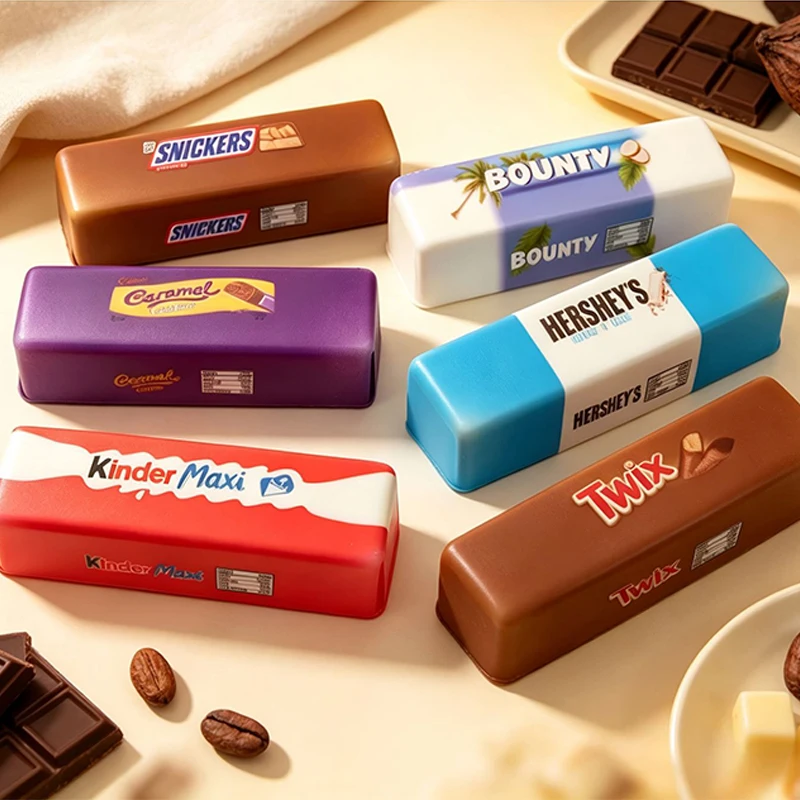 Weicher, quetschbarer Schokoladen-Butter-Stick, Fidget-Spielzeug zur Stresslinderung, langsam aufsteigendes Quetschspielzeug zur Angstlinderung, Dekompressionsspielzeug, Geschenkidee