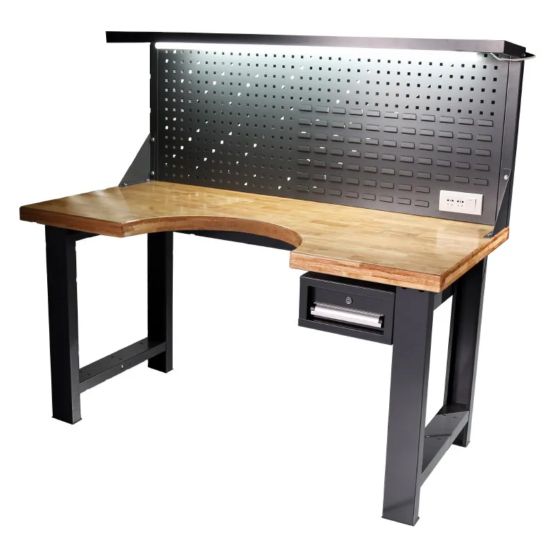 Semi-circular concave repair table, solid wood multi-functional circular arc workbench, engraved jewelry gold table