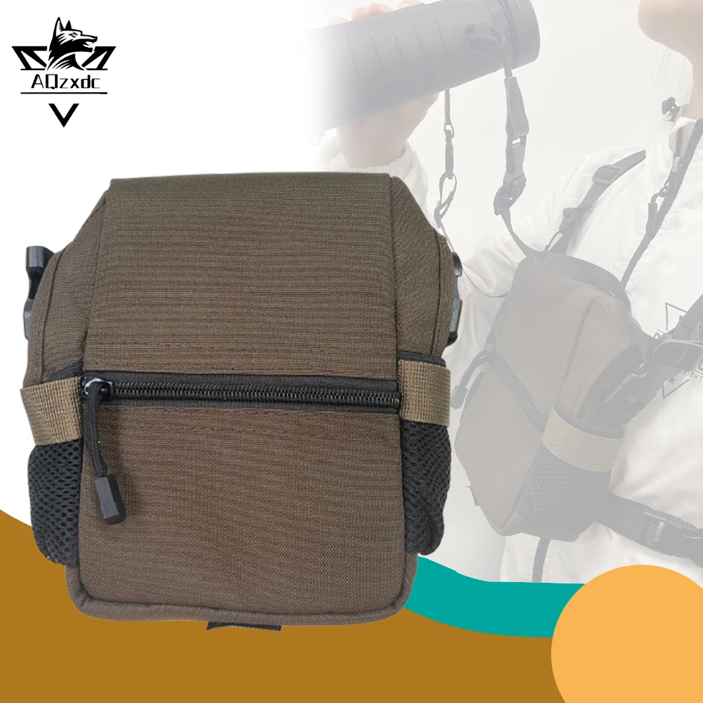 

Tactical Binoculars Chest Bag Waterproof Shoulder Bags Portable Telescope Camera Packet With Harness for Outdoor Hiking Camping