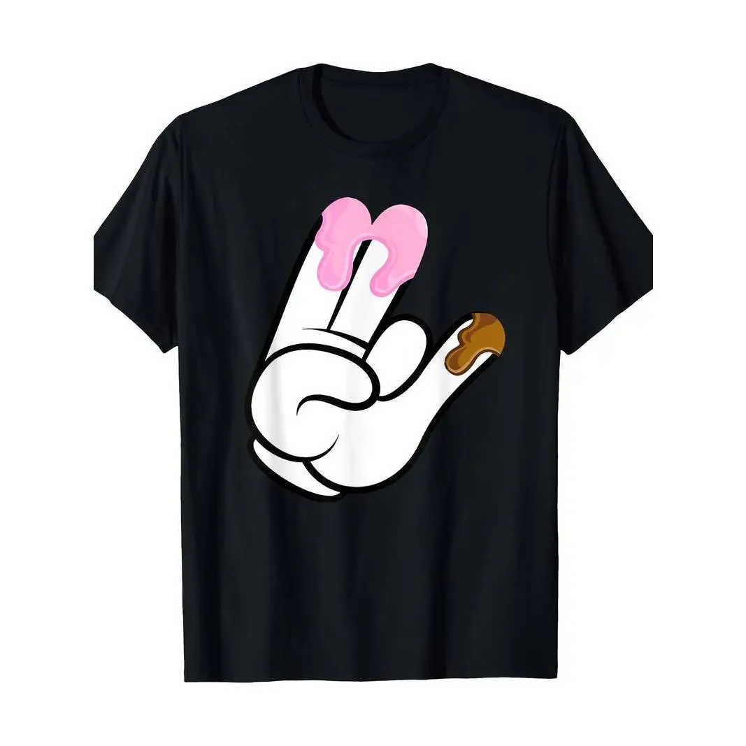 

Summer Short Sleeves T Shirts Funny Adult Humor Shocker T-Shirt -100% Cotton