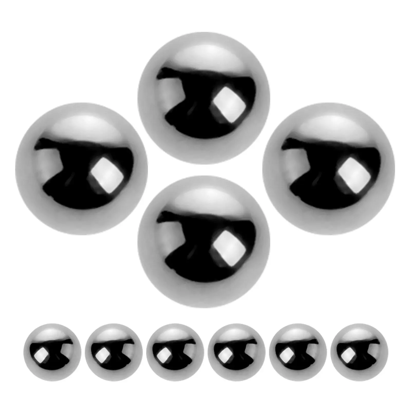 

20 шт. шариков-мешалок из нержавеющей стали для смешивания красок, лаков для ногтей, эфирных масел, пигментов, чернил для аэрографов, спреев для рукоделия, DIY