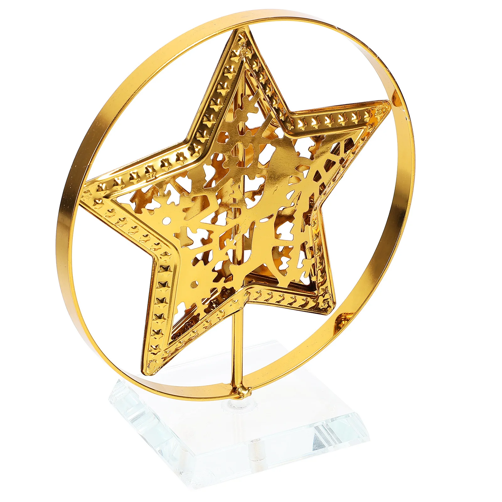 

Xmas Table Sign Star Craft Ornament Festive Desktop Decor for Christmas Party Home Fireplace Decor Christmas Table Decoration