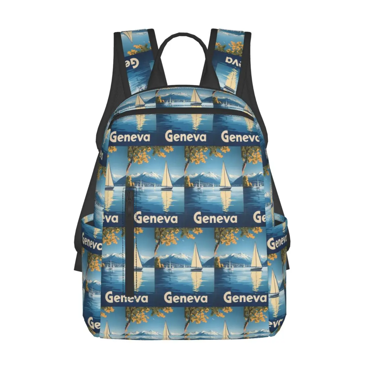 

Discover The Enchanting Allure Of Geneva Backpack Daypack Large Capacity Kids BookBag School Bag Shoulder Bags for Men Women