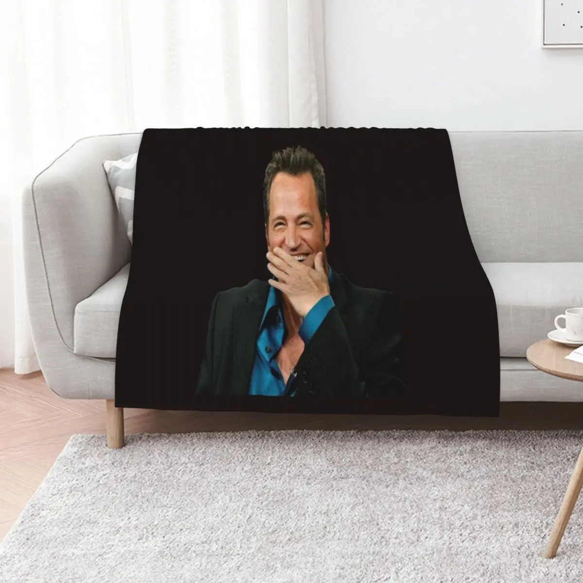 matthew perry Throw Blanket Giant Sofa Thins funny gift Personalized Gift Polar Luxury Thicken Blankets