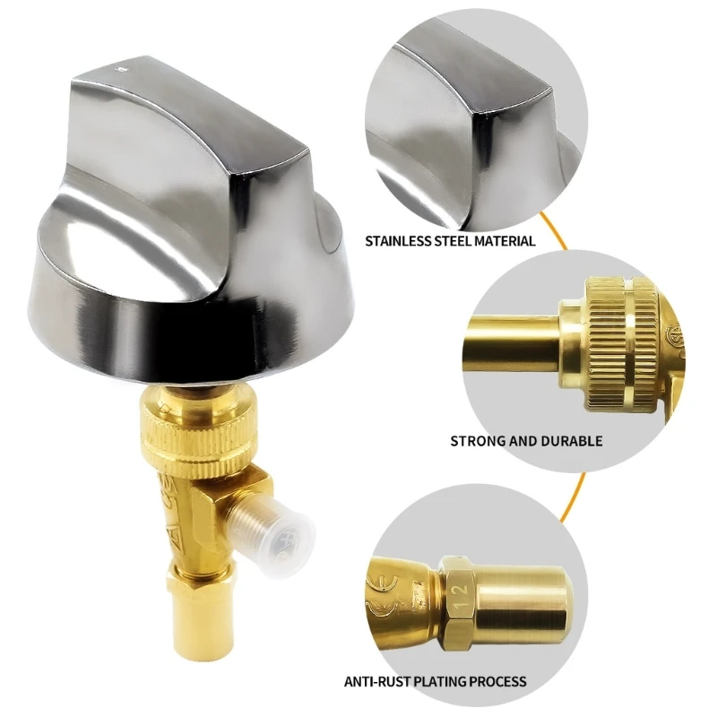 Heavy Duty Oven Control Spigots Temperature Regulation for Baking environment