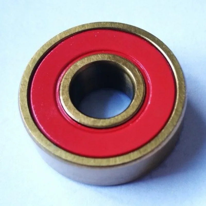 Gold Titanium Plated Bearings for Extreme Scooters 608-1RS (8x22x7mm)