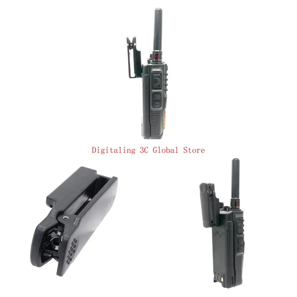 

Plastic Belt Clip Clamp for BF-A58 UV-9R GT-3WP UV-XR Two Way Radio Walkie Talkie Accessories Black