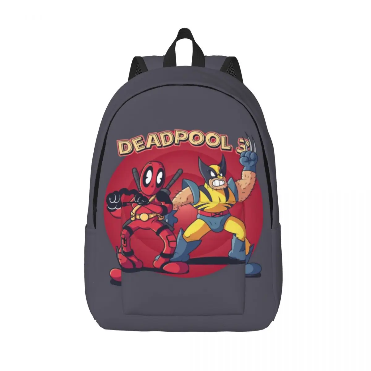 Custom Deadpool Laptop Backpack Women Men Fashion Bookbag for School College Student Wolverine Bag