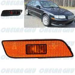 For Volvo S80 1999 2000 2001 2002 2003 2004 2005 2006 Right Side Front Marker Turn Signal Indicator Lamp Light Lens Housing