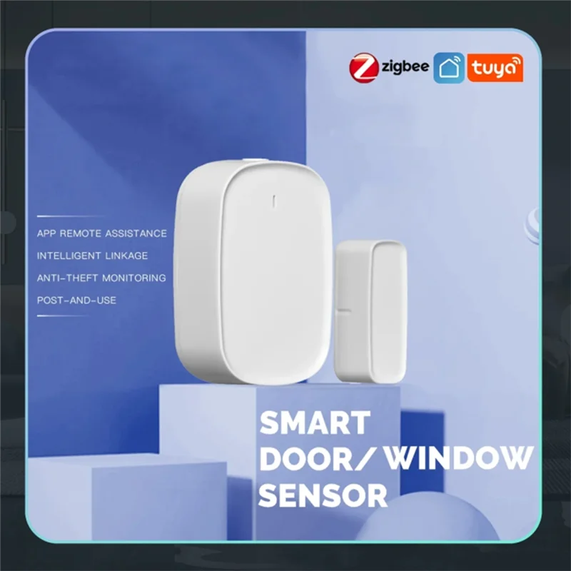 

【Must-Haves】Wi-Fi умный датчик для окон, дверей, ворот, детектор умной домашней охранной сигнализации, приложение Smart Life Tuya, дистанционное управление