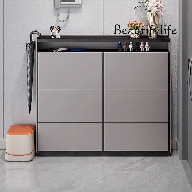 

BJ Cute Interior Shoe Cabinet Big Size Wooden Chinese Style Fashion Creative Lounge Shoe Shelf Unique Sapateira Home Furniture