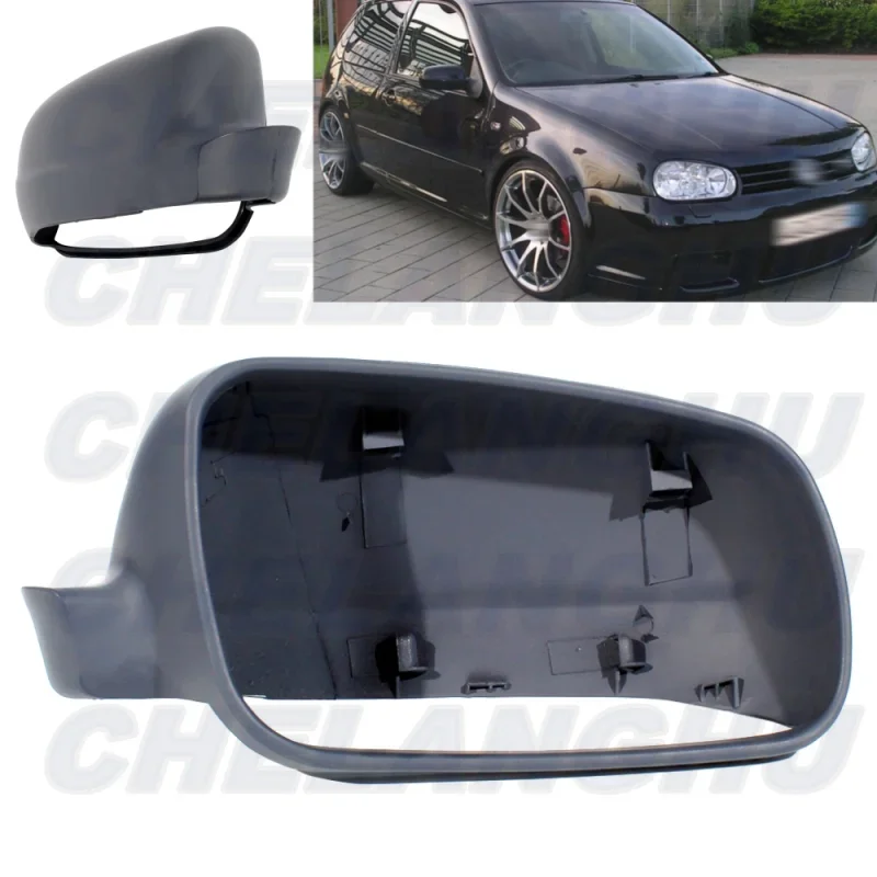 

For VW Golf 4 / Bora 1998 1999 2000 2001 2002 2003 2004 2005 2006 Right Side Primed Mirror Cover Cap Housing