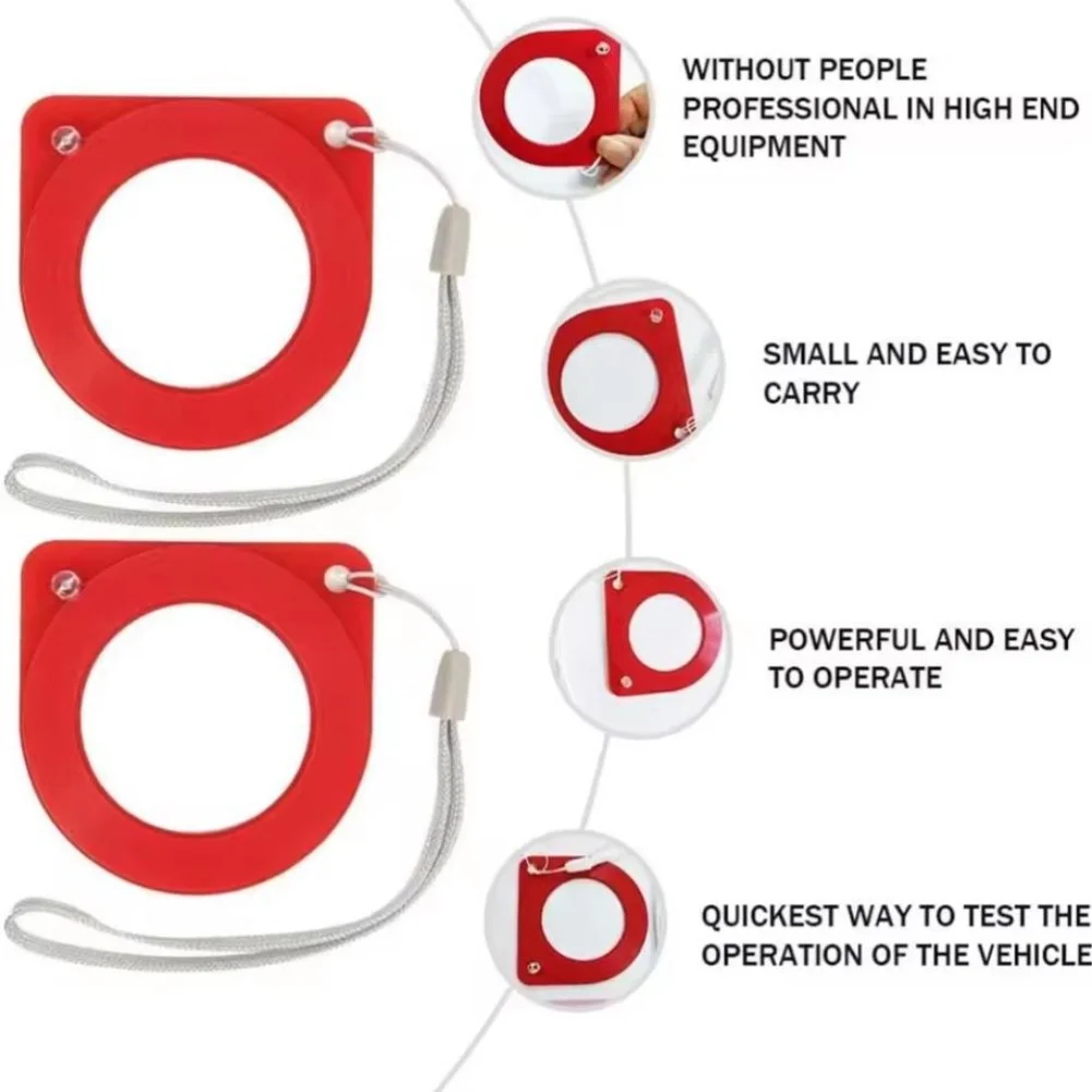 Key Chip Detection Sensor and ECU Immobilizer Coil Tester for Automotive Immobilizer System Testing with LED Status Indicator