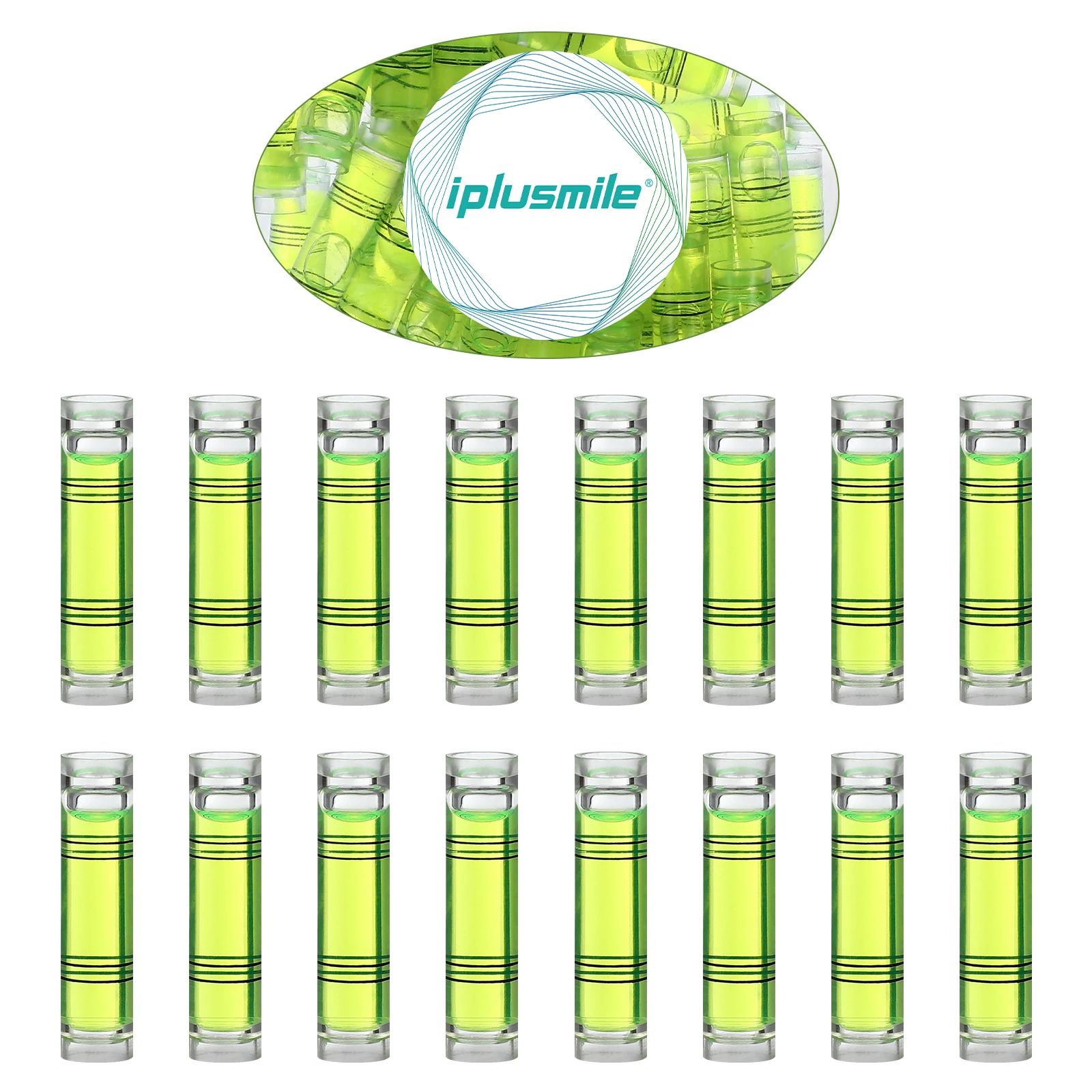 

50 Pcs Mini Leveling Ruler High Precision Bubble Level Tool Small Level Bubble Measuring Instruments Storage