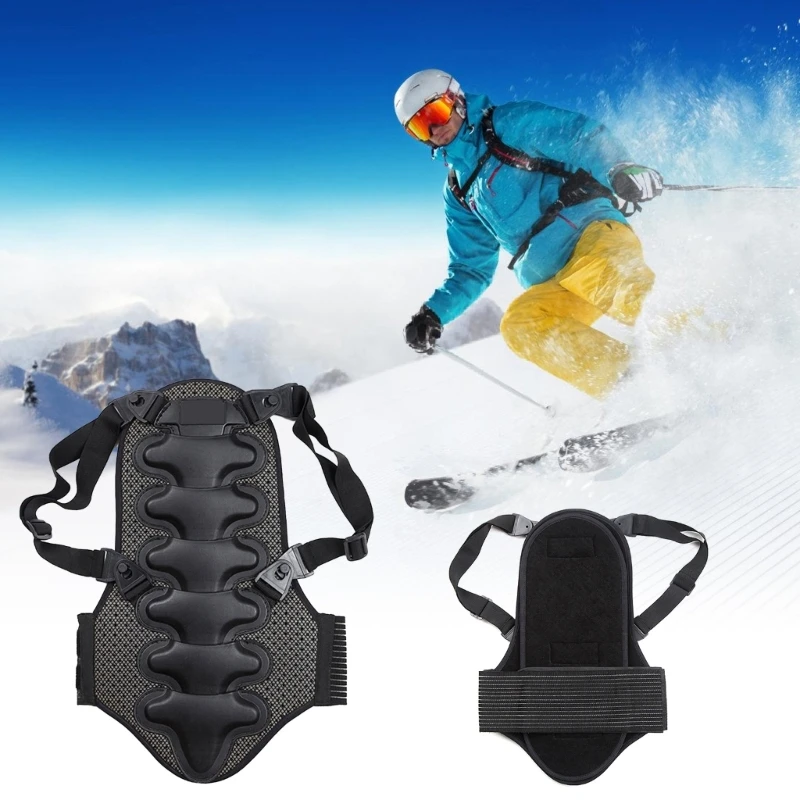 Back Spine Guard Unisex Spine Protector Back Guard for Adult Outdoor Sport Motorcycling, Skiing, Snowboarding, Skating