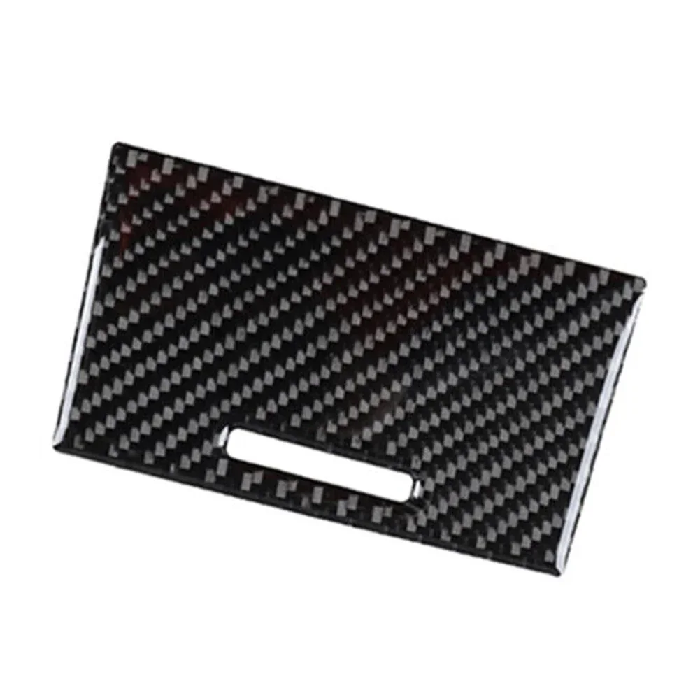 

Center Storage Cover Trim Mouldings Replacement Sticker 1Pcs Car Carbon Fiber Decor Exterior Interior 2009-2014