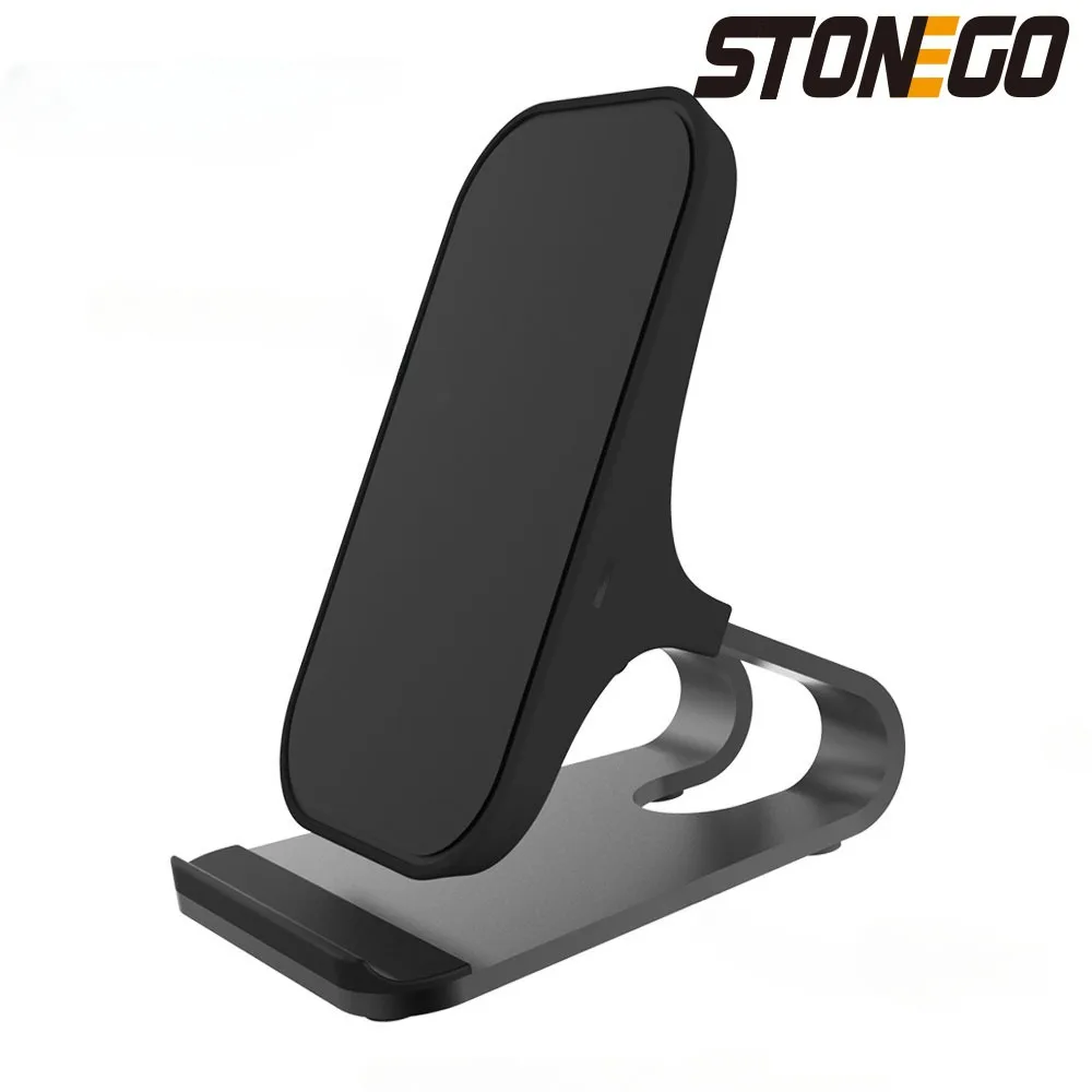 

STONEGO Qi Fast Wireless Charging Pad Charging Dock W/c Cable 10/7.5/5W for All Qi Smartphones