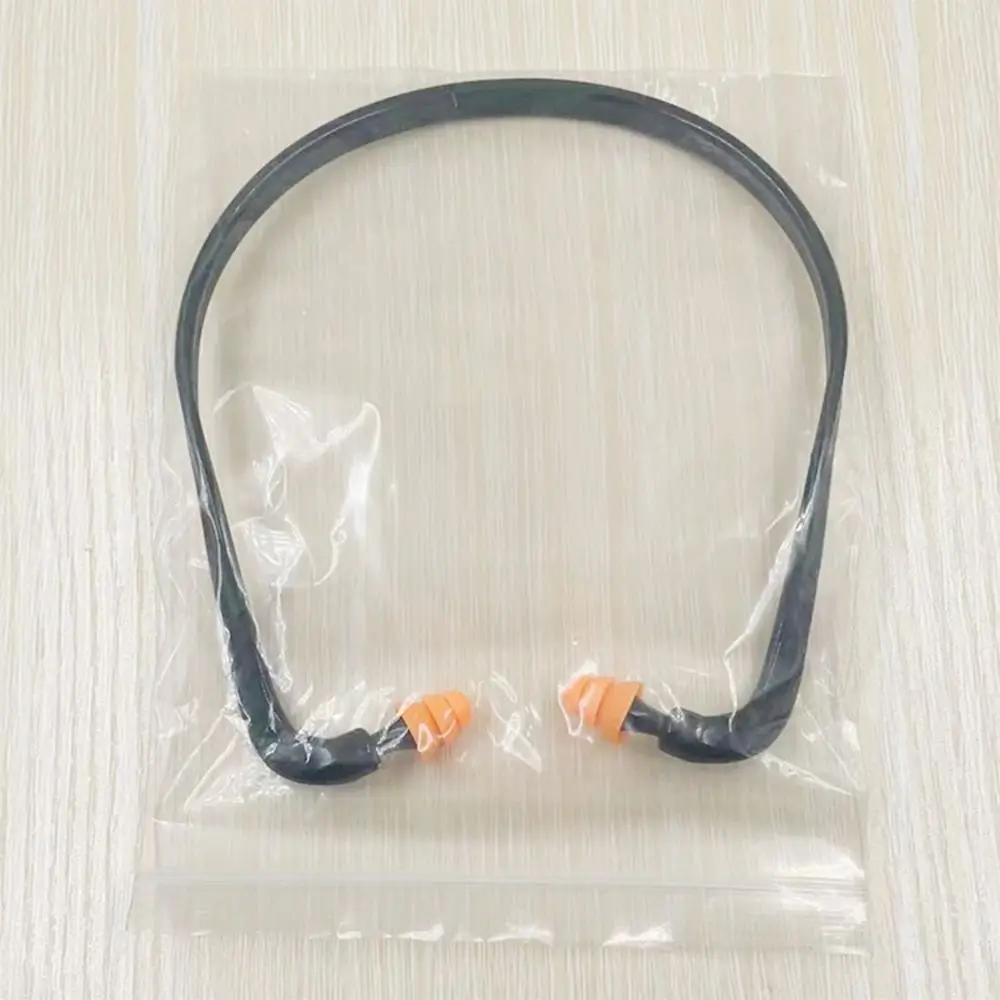 Soft Silicone Head-mounted Earplugs Protector Blue Black Orange Anti-Noise Earmuff Swimming Sleeping Noise Reduction Ear Plugs