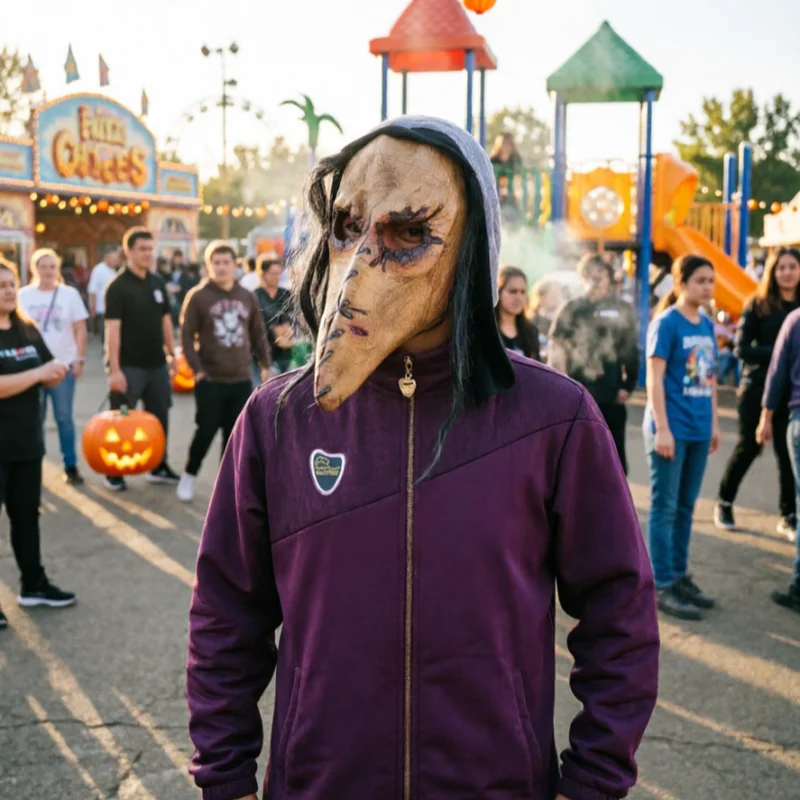 Realistic Stitched Long Nose Latex Mask Scary Horror Cosplay Mask for Halloween Masquerade Carnival & Themed Party Costume Props