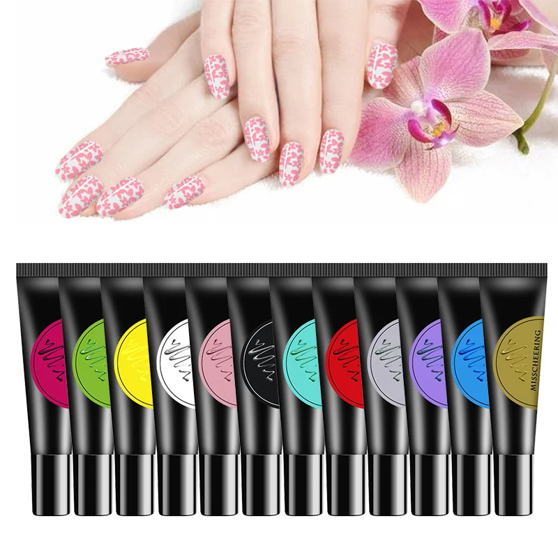 1~4PCS Printing Gel Smudge-proof Easy Application Nail Varnish In-demand Gel Polish Highly Sought-after Smudge-proof Nail Polish