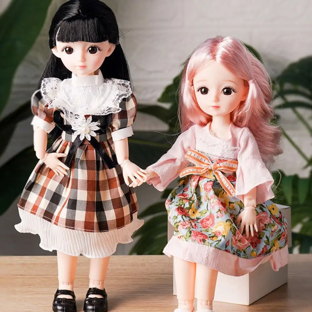 1/6 SD 30 cm Bjd Pop met Kleding Aantrekkelijke Ogen Lang Haar Prinses Dress Up BJD Poppen Ball Jointed Elegant
