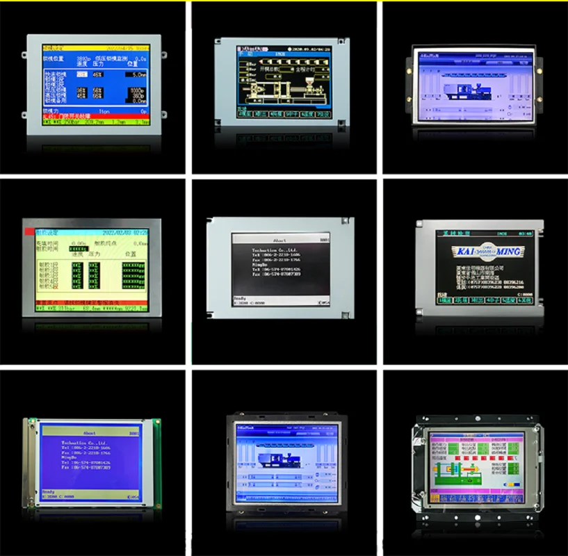Haitian Jiaming Zhenxiong Lijin injection molding machine Hongxun Mengli Bao Jiexin Shanxing 5 inch 5.7 inch computer display