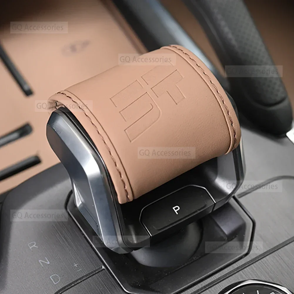 

New！For cherry Jetour Traveller 2023 2024 Jetour T2 Automotive Interior Styling Accessories Leather Gear Shift Knob Decorator Co