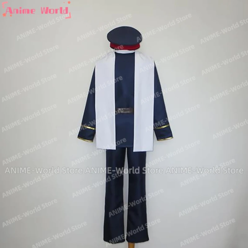 《Custom Size》Hetalia Axis Powers Soviet Union Russia Ivan Braginski Uniform Cosplay Costume Custom Made Wig