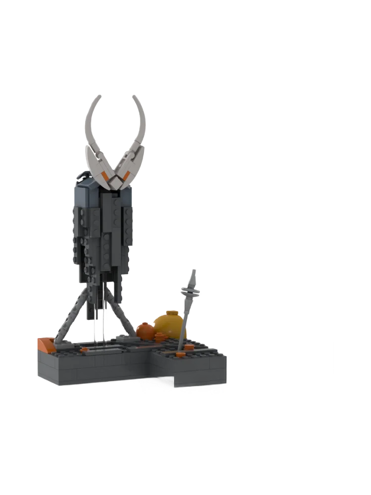 مجموعة مكعبات البناء فارس الدبور البرغوث الدانتيل لعبة شخصية تمثال ملحق الديكور الكبار الطوب الديكور هدية عيد الميلاد